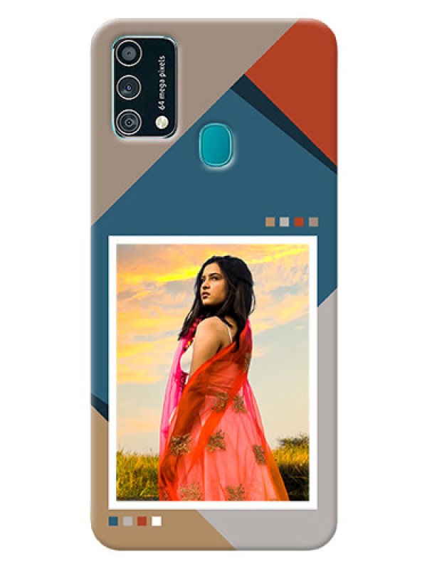 Custom Galaxy F41 Mobile Back Covers: Retro color pallet Design