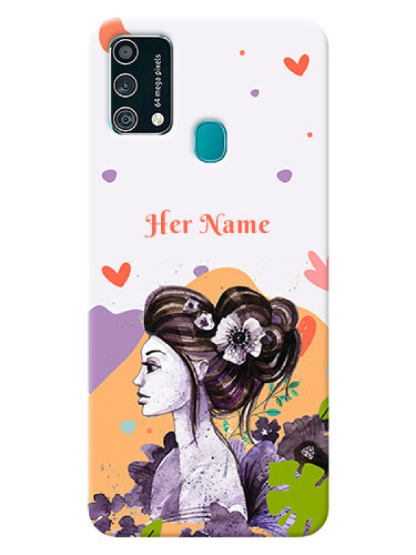 Custom Galaxy F41 Custom Mobile Case with Woman And Nature Design