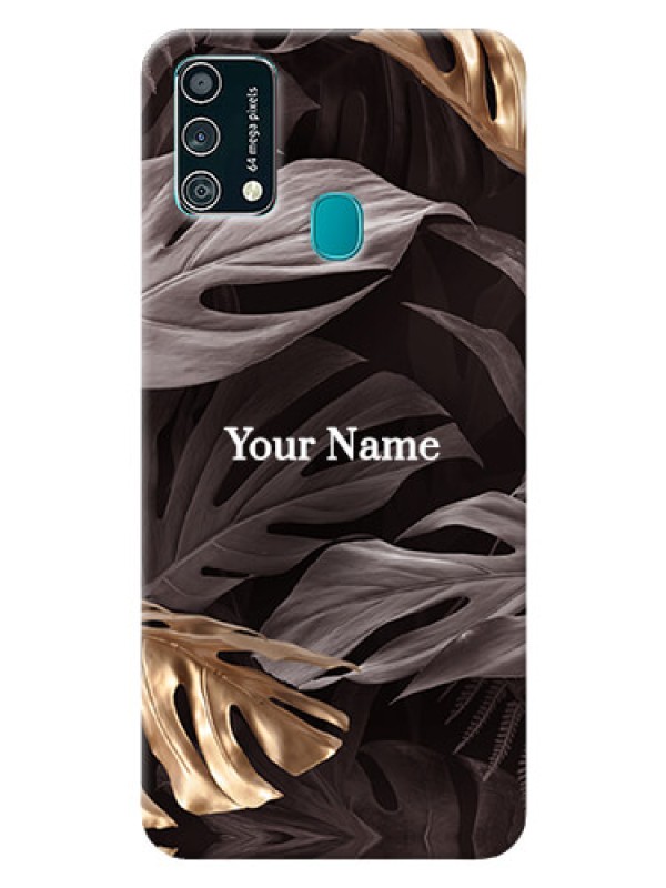 Custom Galaxy F41 Mobile Back Covers: Wild Leaves digital paint Design