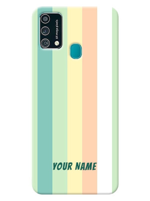 Custom Galaxy F41 Back Covers: Multi-colour Stripes Design