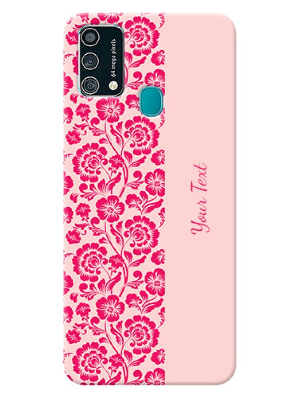 Custom Galaxy F41 Phone Back Covers: Attractive Floral Pattern Design