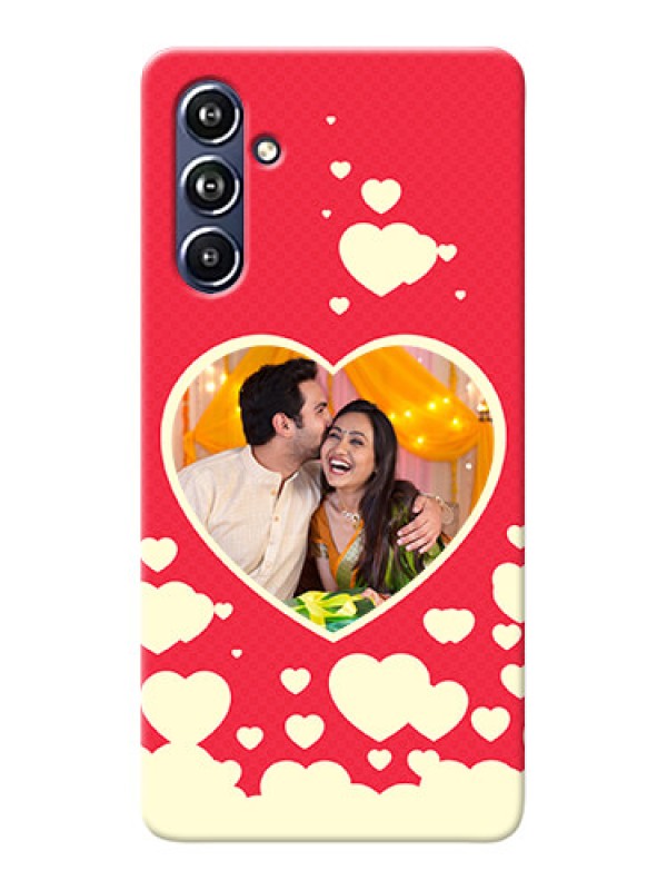 Custom Galaxy F54 5G Phone Cases: Love Symbols Phone Cover Design