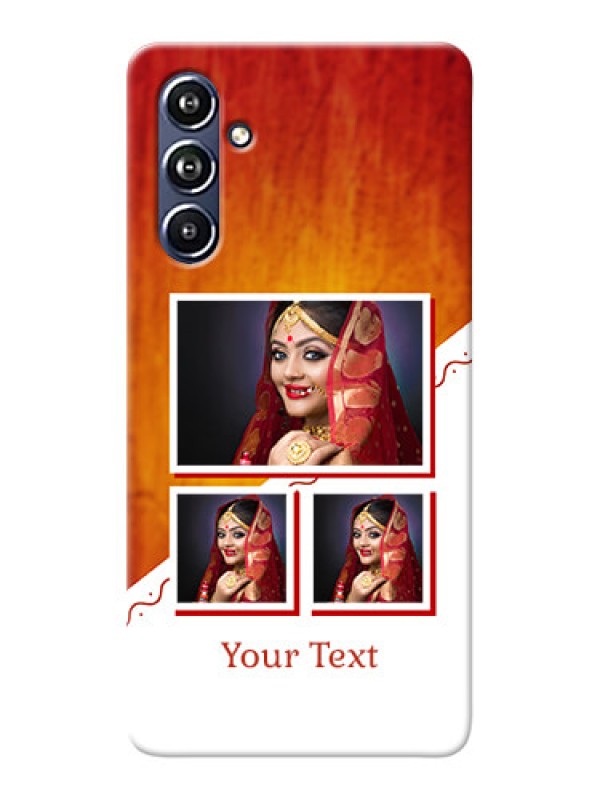 Custom Galaxy F54 5G Personalised Phone Cases: Wedding Memories Design