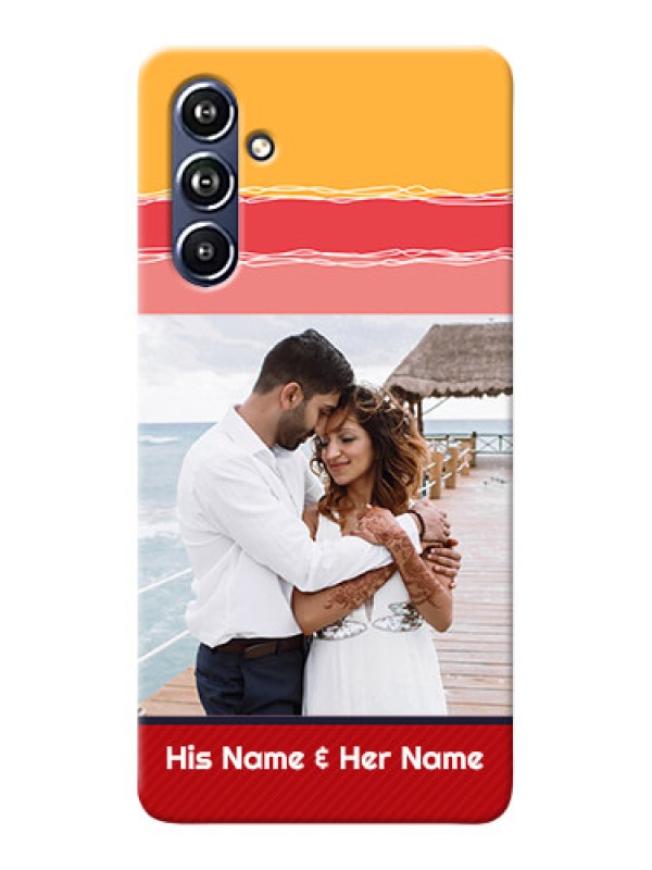 Custom Galaxy F54 5G custom mobile phone covers: Colorful Case Design