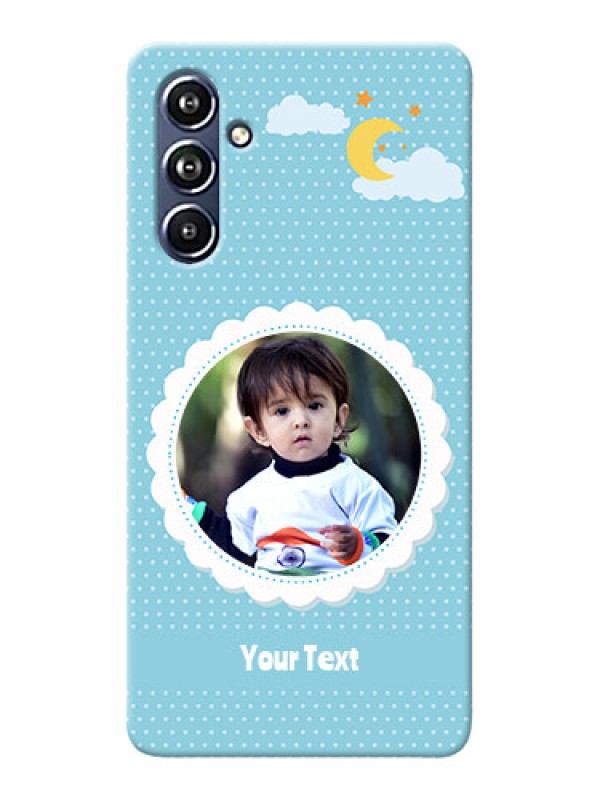 Custom Galaxy F54 5G mobile cases online: violet Pattern Design