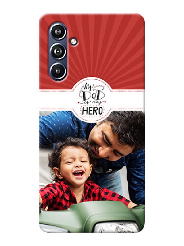 Custom Galaxy F54 5G custom mobile phone cases: My Dad Hero Design