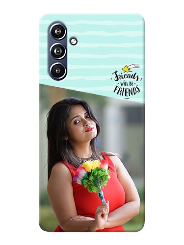 Custom Galaxy F54 5G Mobile Back Covers: Friends Picture Icon Design