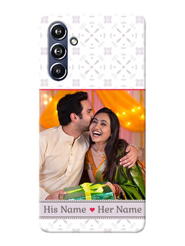 Custom Galaxy F54 5G Phone Cases with Photo and Ethnic Design