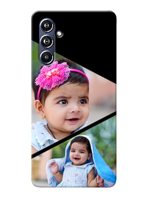 Custom Galaxy F54 5G mobile back covers online: Semi Cut Design