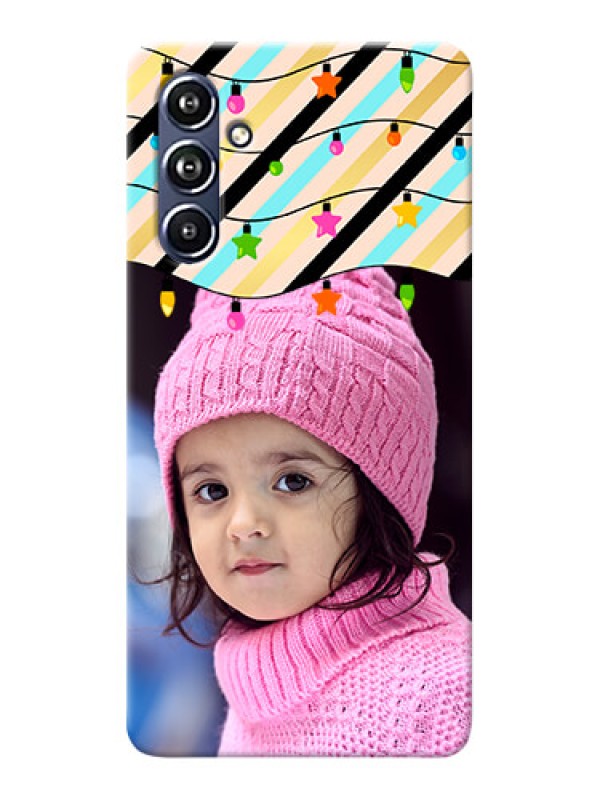 Custom Galaxy F54 5G Personalized Mobile Covers: Lights Hanging Design