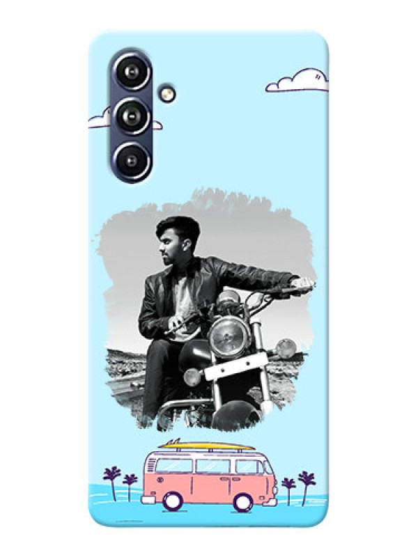 Custom Galaxy F54 5G Mobile Covers Online: Travel & Adventure Design