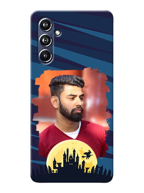 Custom Galaxy F54 5G Back Covers: Halloween Witch Design