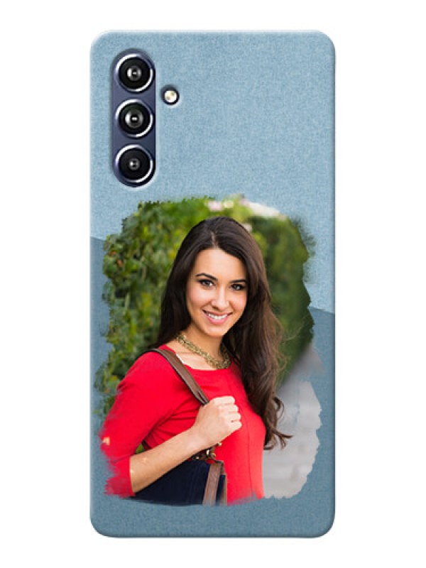 Custom Galaxy F54 5G custom mobile phone covers: Grunge Line Art Design