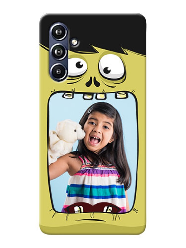 Custom Galaxy F54 5G Mobile Covers: Cartoon monster back case Design