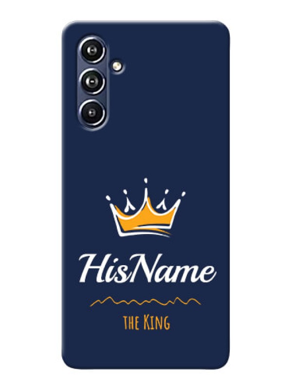 Custom Galaxy F54 5G King Phone Case with Name