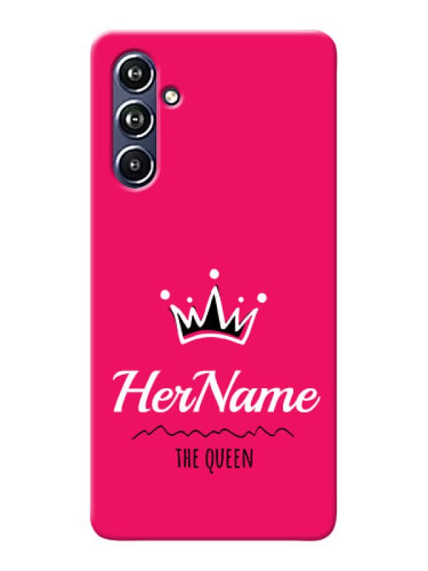 Custom Galaxy F54 5G Queen Phone Case with Name