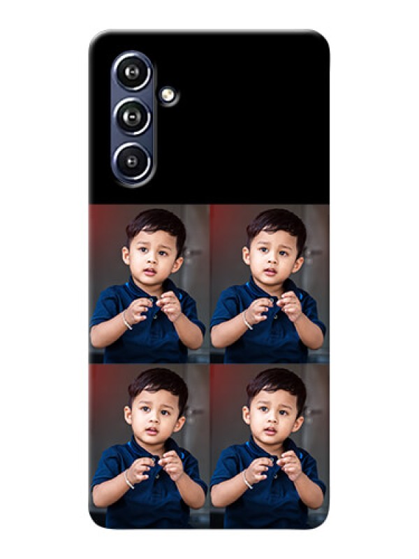 Custom Galaxy F54 5G 4 Image Holder on Mobile Cover