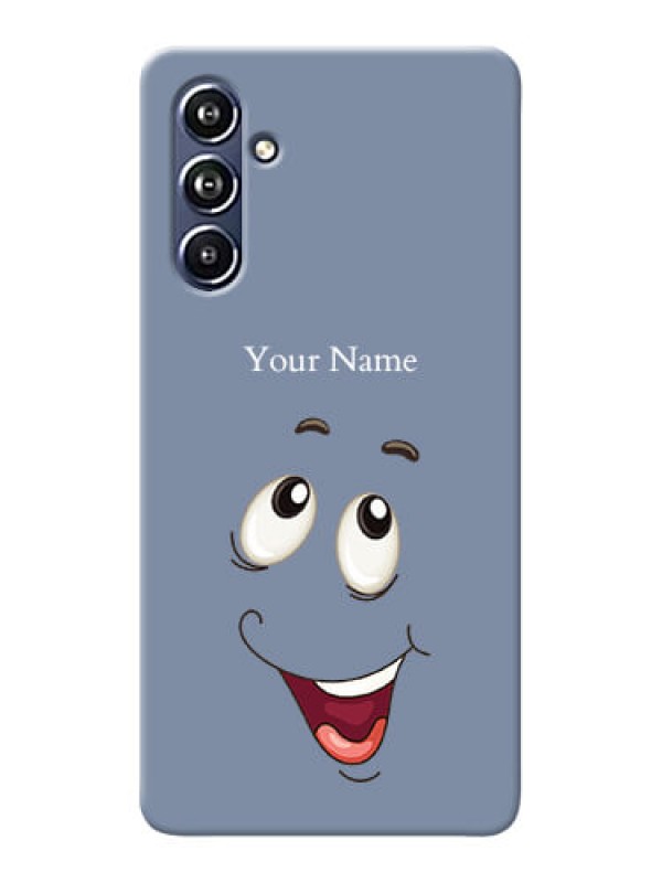 Custom Galaxy F54 5G Photo Printing on Case with Laughing Cartoon Face Design