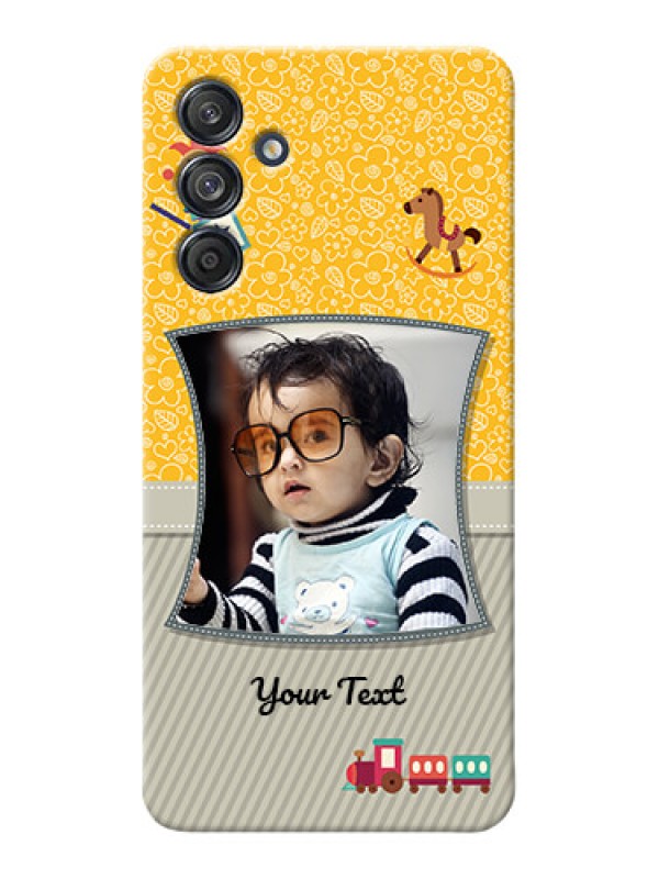 Custom Galaxy F55 5G Mobile Cases Online: Baby Picture Upload Design