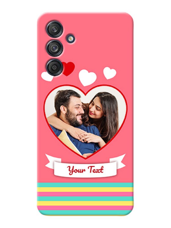 Custom Galaxy F55 5G Personalised mobile covers: Love Doodle Design