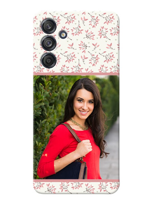 Custom Galaxy F55 5G Back Covers: Premium Floral Design