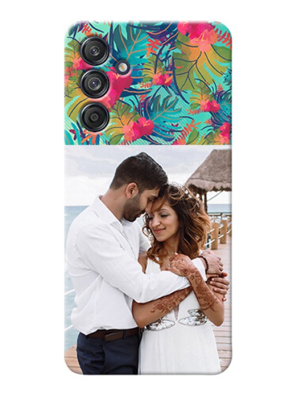 Custom Galaxy F55 5G Personalized Phone Cases: Watercolor Floral Design