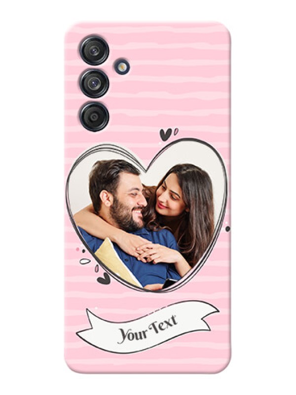 Custom Galaxy F55 5G custom mobile phone covers: Vintage Heart Design