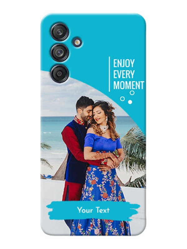 Custom Galaxy F55 5G Personalized Phone Covers: Happy Moment Design