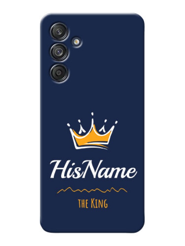 Custom Galaxy F55 5G King Phone Case with Name