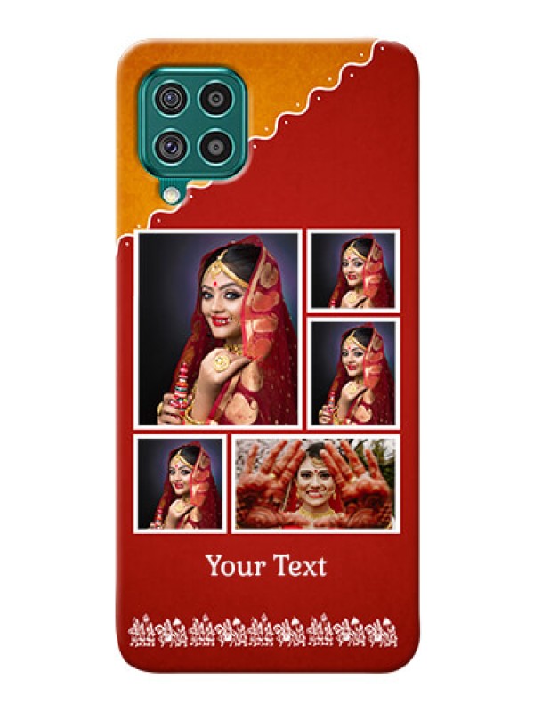 Custom Galaxy F62 customized phone cases: Wedding Pic Upload Design