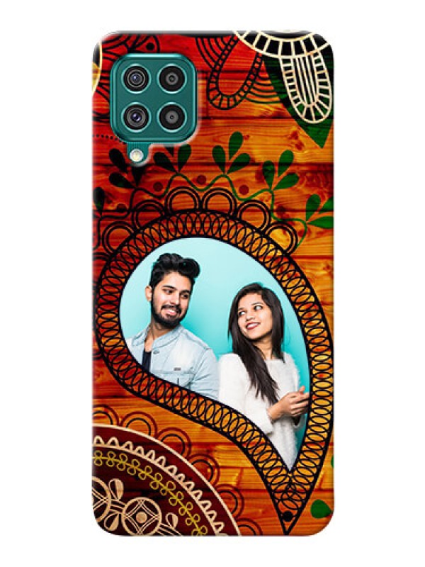 Custom Galaxy F62 custom mobile cases: Abstract Colorful Design