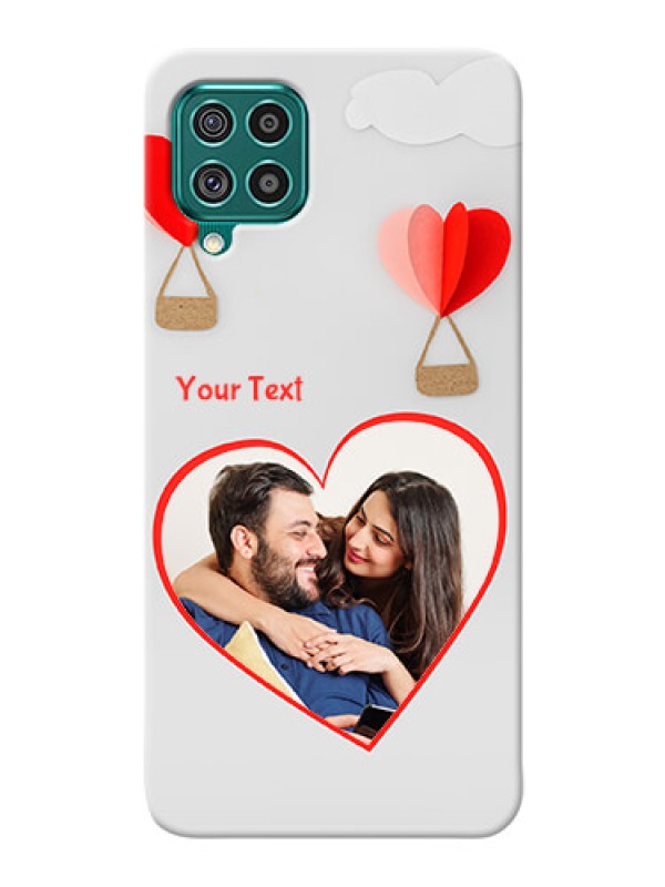 Custom Galaxy F62 Phone Covers: Parachute Love Design
