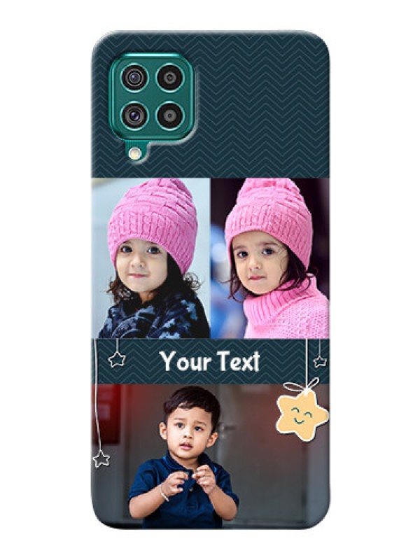 Custom Galaxy F62 Mobile Back Covers Online: Hanging Stars Design