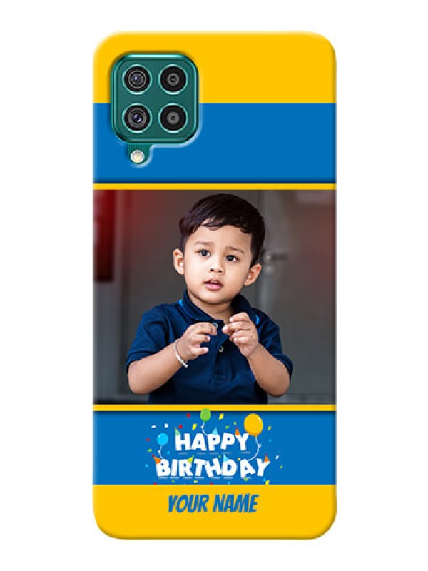 Custom Galaxy F62 Mobile Back Covers Online: Birthday Wishes Design