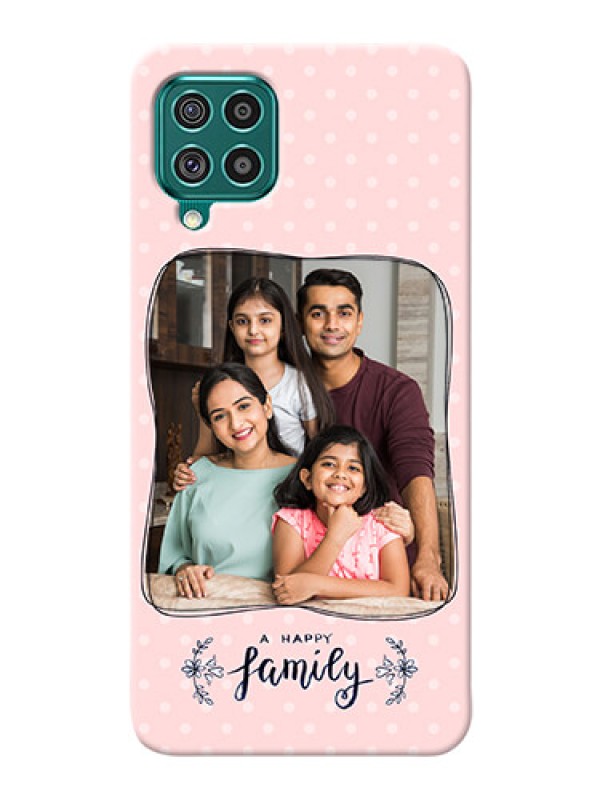 Custom Galaxy F62 Personalized Phone Cases: Family with Dots Design