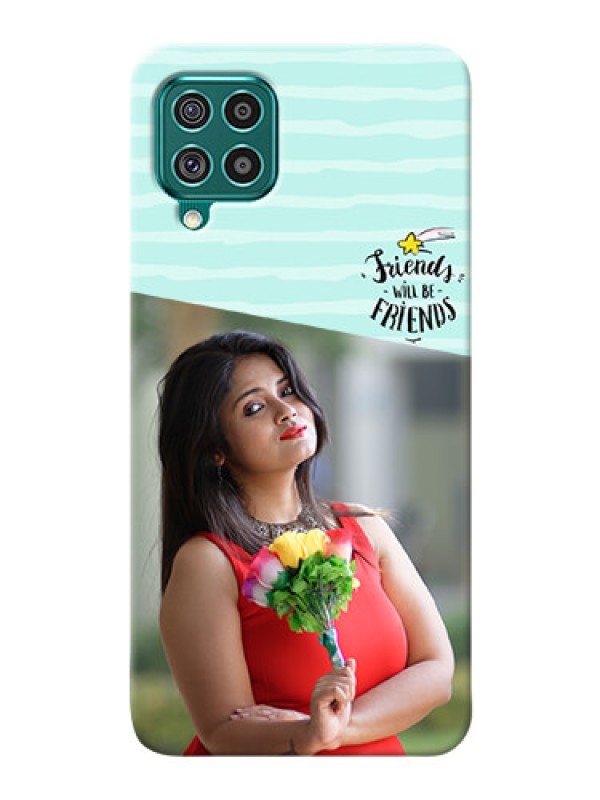 Custom Galaxy F62 Mobile Back Covers: Friends Picture Icon Design