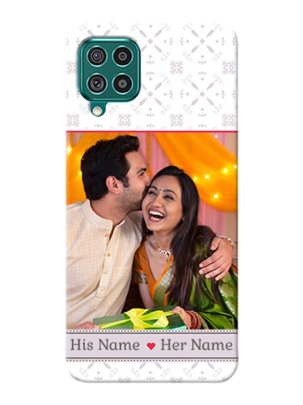 Custom Galaxy F62 Phone Cases with Photo and Ethnic Design