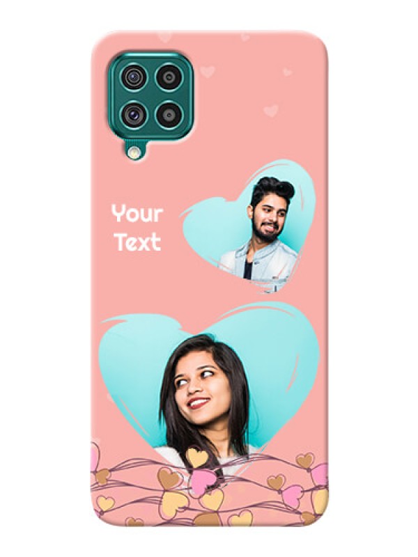 Custom Galaxy F62 customized phone cases: Love Doodle Design