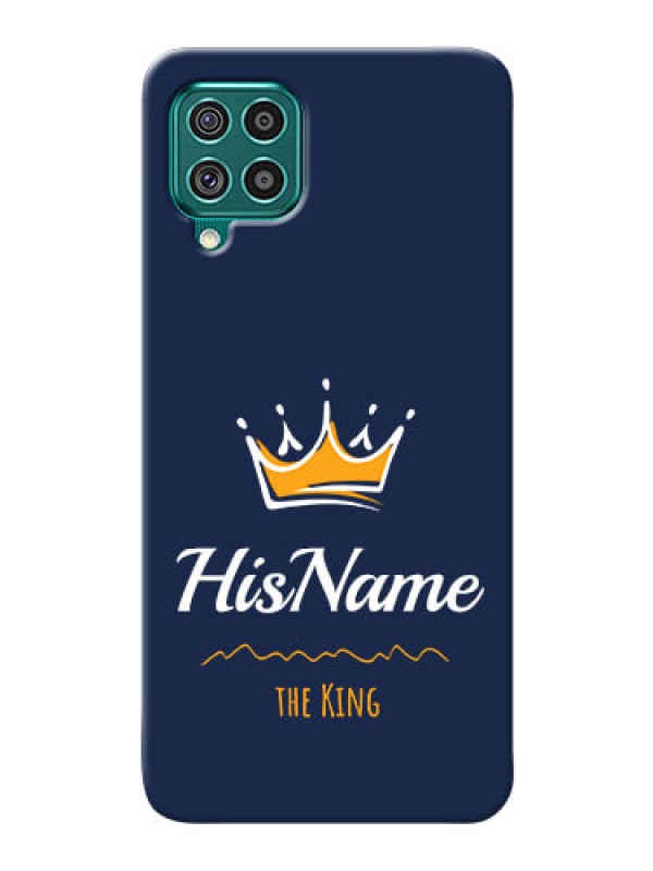Custom Galaxy F62 King Phone Case with Name