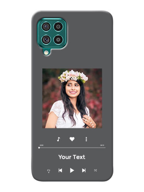 Custom Galaxy F62 Custom Mobile Case with Play The Music Design