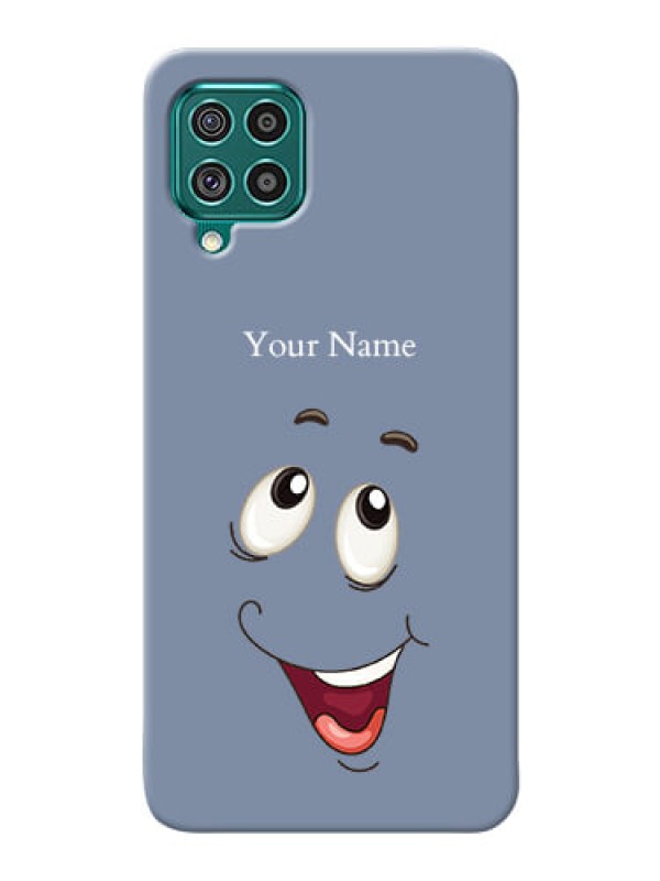 Custom Galaxy F62 Phone Back Covers: Laughing Cartoon Face Design