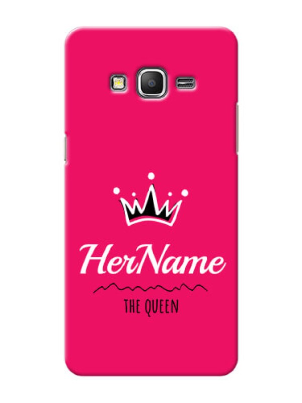 Custom Galaxy Grand Prime Queen Phone Case with Name