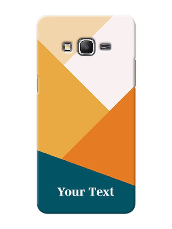 Custom Galaxy Grand Prime Custom Phone Cases: Stacked Multi-colour Design