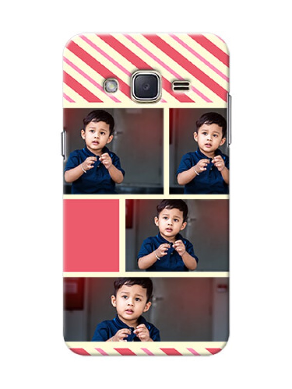 Custom Samsung Galaxy J2 (2015) Multiple Picture Upload Mobile Case Design