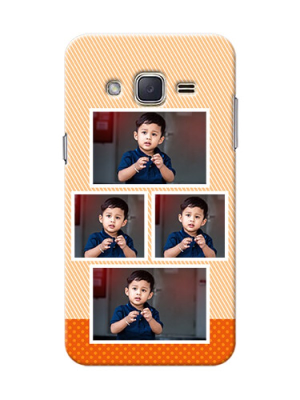 Custom Samsung Galaxy J2 (2015) Bulk Photos Upload Mobile Case  Design