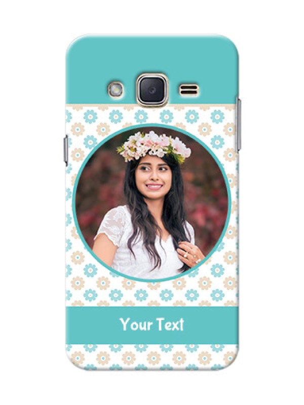 Custom Samsung Galaxy J2 (2015) Beautiful Flowers Design Mobile Case Design