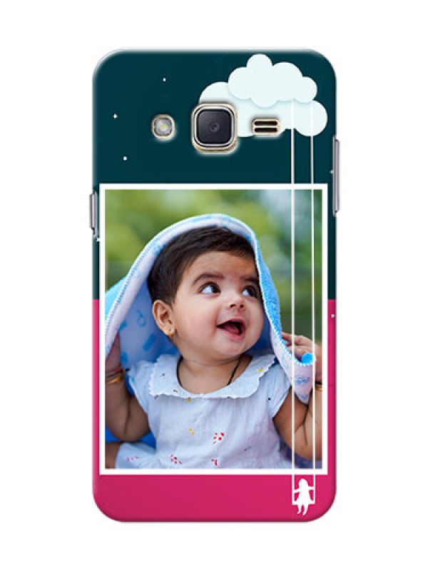 Custom Samsung Galaxy J2 (2015) Cute Girl Abstract Mobile Case Design