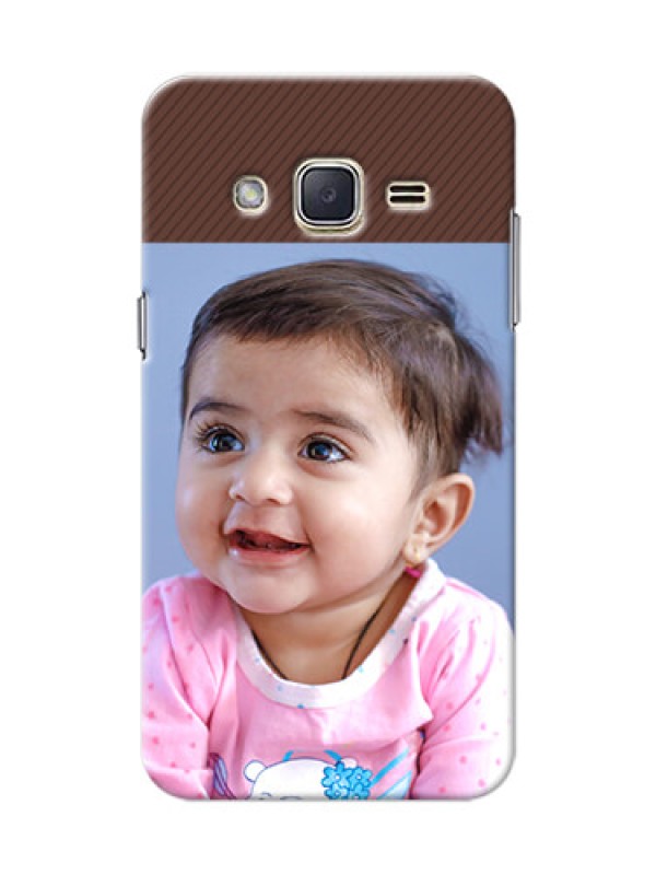 Custom Samsung Galaxy J2 (2015) Elegant Mobile Back Cover Design
