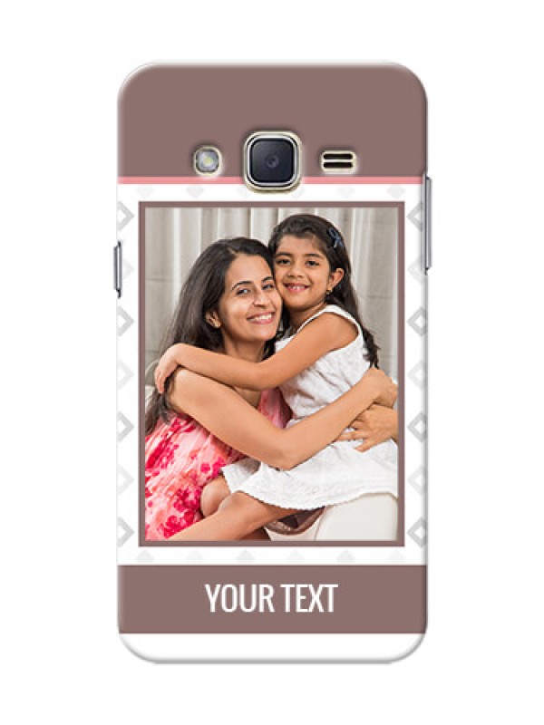 Custom Samsung Galaxy J2 (2015) Simple Mobile Back Case Design