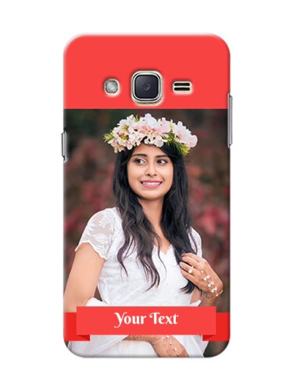 Custom Samsung Galaxy J2 (2015) Simple Mobile Case Design